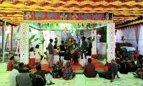 গৌরীপুরে চলছে তারকব্রহ্ম হরিনাম মহাযজ্ঞ অনুষ্ঠান