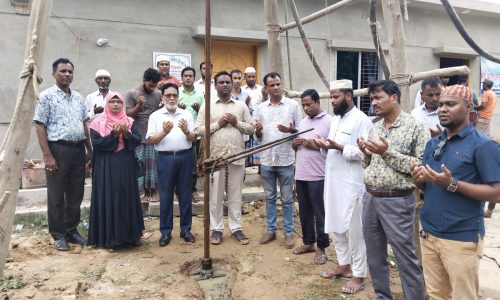 দোহাজারী পৌরসভায় ৫টি গভীর নলকূপ স্থাপন কাজের উদ্বোধন