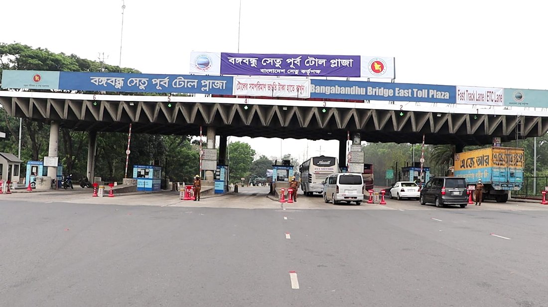 ঈদযাত্রা: বঙ্গবন্ধু সেতুতে টোল আদায়ে নতুন রেকর্ড