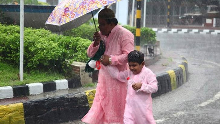 ঈদের দিন ভারি বৃষ্টি হতে পারে যে ৩ বিভাগে