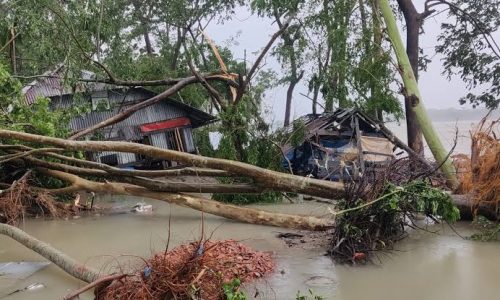 বন্যায় মোরেলগঞ্জে ৩০ হাজার গ্রাহক বিদ্যুৎ বিচ্ছিন্ন