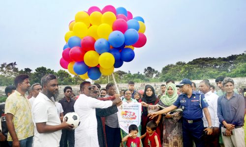 লালপুর বঙ্গবন্ধু গোল্ডকাপ ফুটবল টুর্নামেন্টের উদ্বোধন