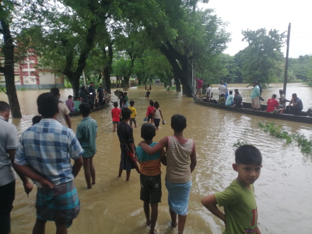 টানা বৃষ্টিপাতে বান্দরবানে জনজীবন বিপর্যস্ত