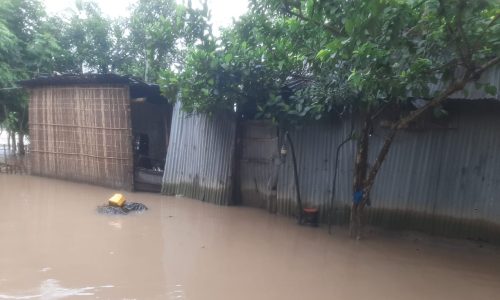 বিজয়নগরে আকস্মিক বন্যার পানিতে প্লাবিতঅধিকাংশ নিম্নঞ্চল