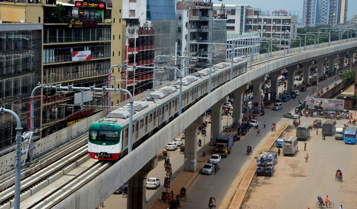 সাত দিনের মধ্যে মেট্রোরেল চালুর প্রস্তুতি