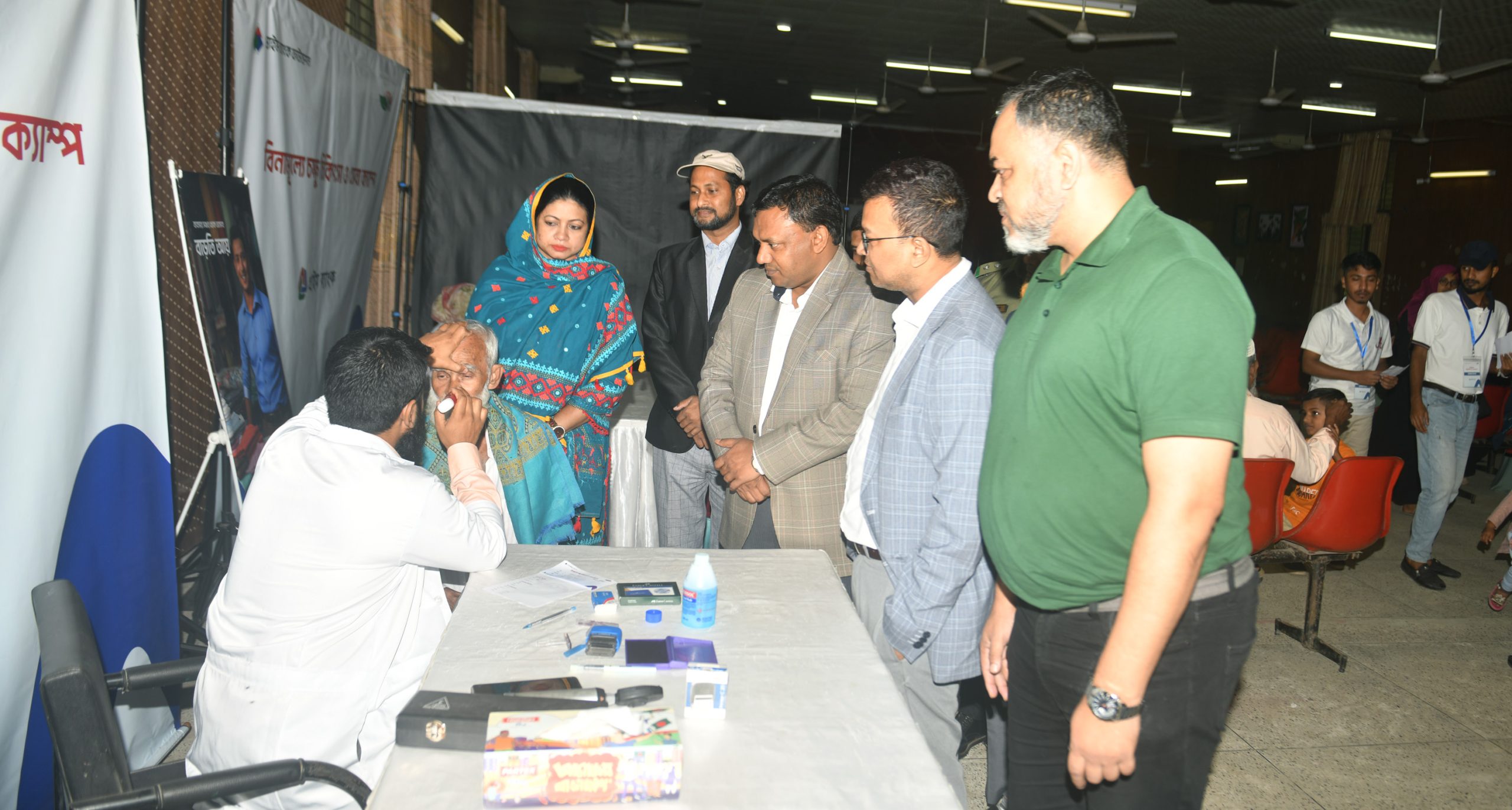 নোবিপ্রবিতে বিনামূল্যে চক্ষু চিকিৎসা ও সেবা ক্যাম্প অনুষ্ঠিত