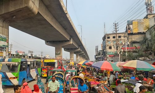 রূপগঞ্জে ঢাকা-সিলেট মহাসড়ক ১১ বছরেও হয়নি দখল মুক্ত 