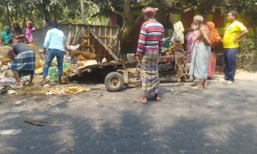 বড়াইগ্রামে নসিমন-ভুটভুটি সংঘর্ষে হতাহত ২