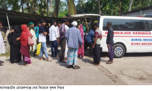 মোরেলগঞ্জে ঘের সংক্রান্ত সালিশ বৈঠক শেষে বাড়ী ফেরার পথে মারপিটে নিহত ১