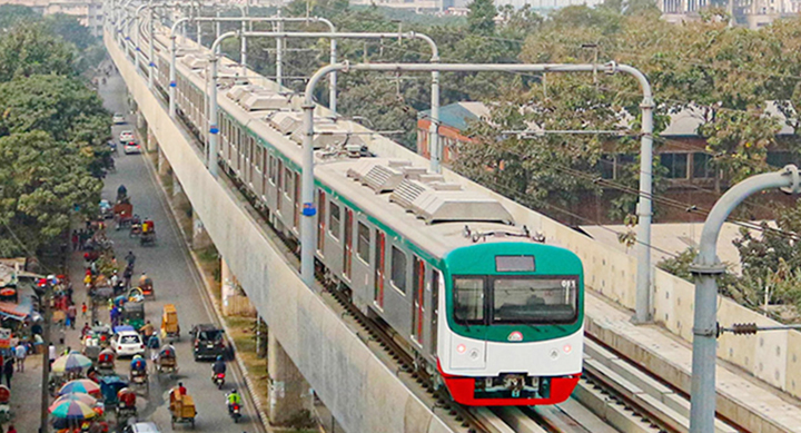 মেট্রোরেলের চলাচলের সময় বাড়ল