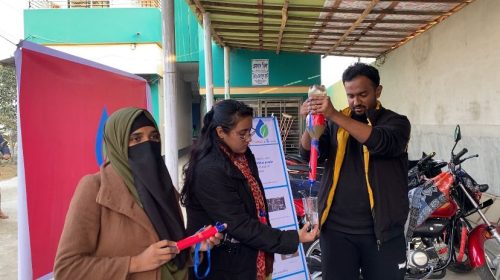 পানি পরিশোধনে সাড়া ফেলেছে হাবিপ্রবি শিক্ষার্থীদের উদ্ভাবিত সুপারজেন ওয়াটার ফিল্টার