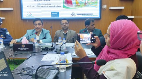 ভূরুঙ্গামারীতে স্পেস টু লিড এর প্রকল্প অবহিতকরণ সভা অনুষ্ঠিত