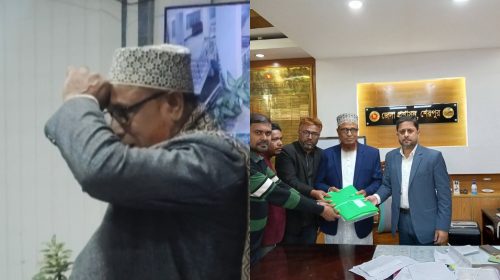 ভাইরাল কান্না থেকে ব্যালটের পথে: অবশেষে মনোনয়ন জমা এবি পার্টির বাদশার