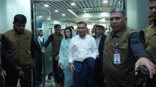 সিলেটে পৌঁছে মাজার জিয়ারতে যাচ্ছেন তারেক রহমান