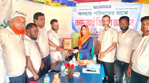 বকশীগঞ্জে অসহায় পরিবারের পাশে বিসমিল্লাহ ফাউন্ডেশন