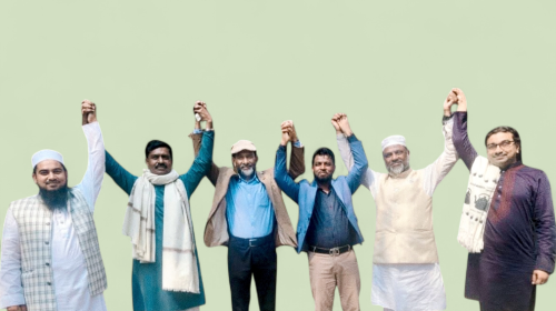 শান্তি ও উন্নয়নের সরিষাবাড়ী গঠনে জামালপুর-৪ আসনের ছয় প্রার্থীর শপথ