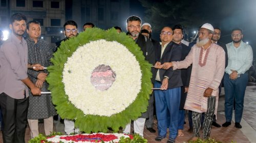 বিনম্র শ্রদ্ধায় খুলনায় মহান শহিদ দিবস ও আন্তর্জাতিক মাতৃভাষা দিবস পালিত