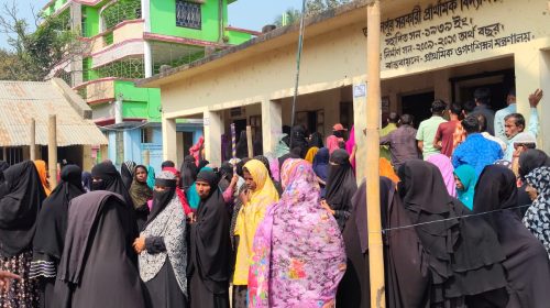 ব্রাহ্মণবাড়িয়ায় শান্তিপূর্ণভাবে ভোটগ্রহণ শুরু, ভোট জালিয়াতির অভিযোগ