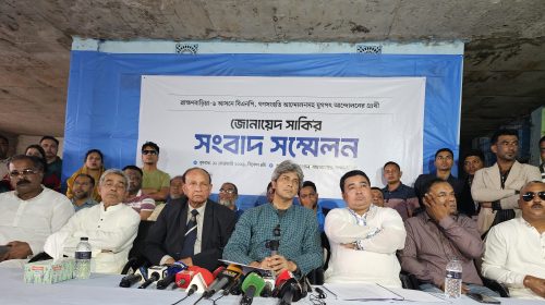 ইলেকশন ইঞ্জিনিয়ারিংয়ের মাধ্যমে জনগণের ভোটাধিকার হরণ করা যাবে না - জোনায়েদ সাকি