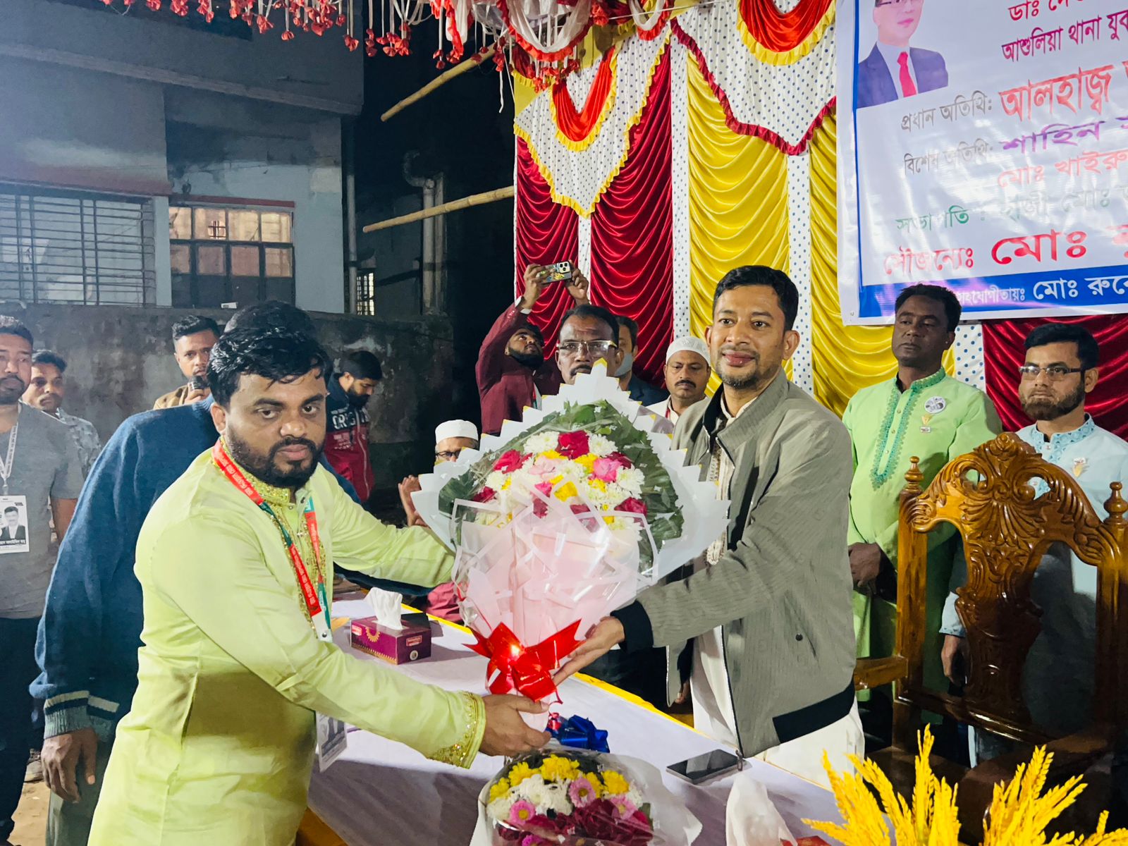 আশুলিয়ায় যুবদলের উদ্যোগে উঠান বৈঠক