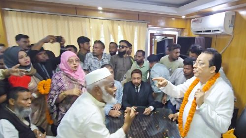 মাদারীপুর জেলা পরিষদ প্রশাসকের দায়িত্ব গ্রহণ করলেন খোন্দকার মাশুকুর রহমান মাশুক