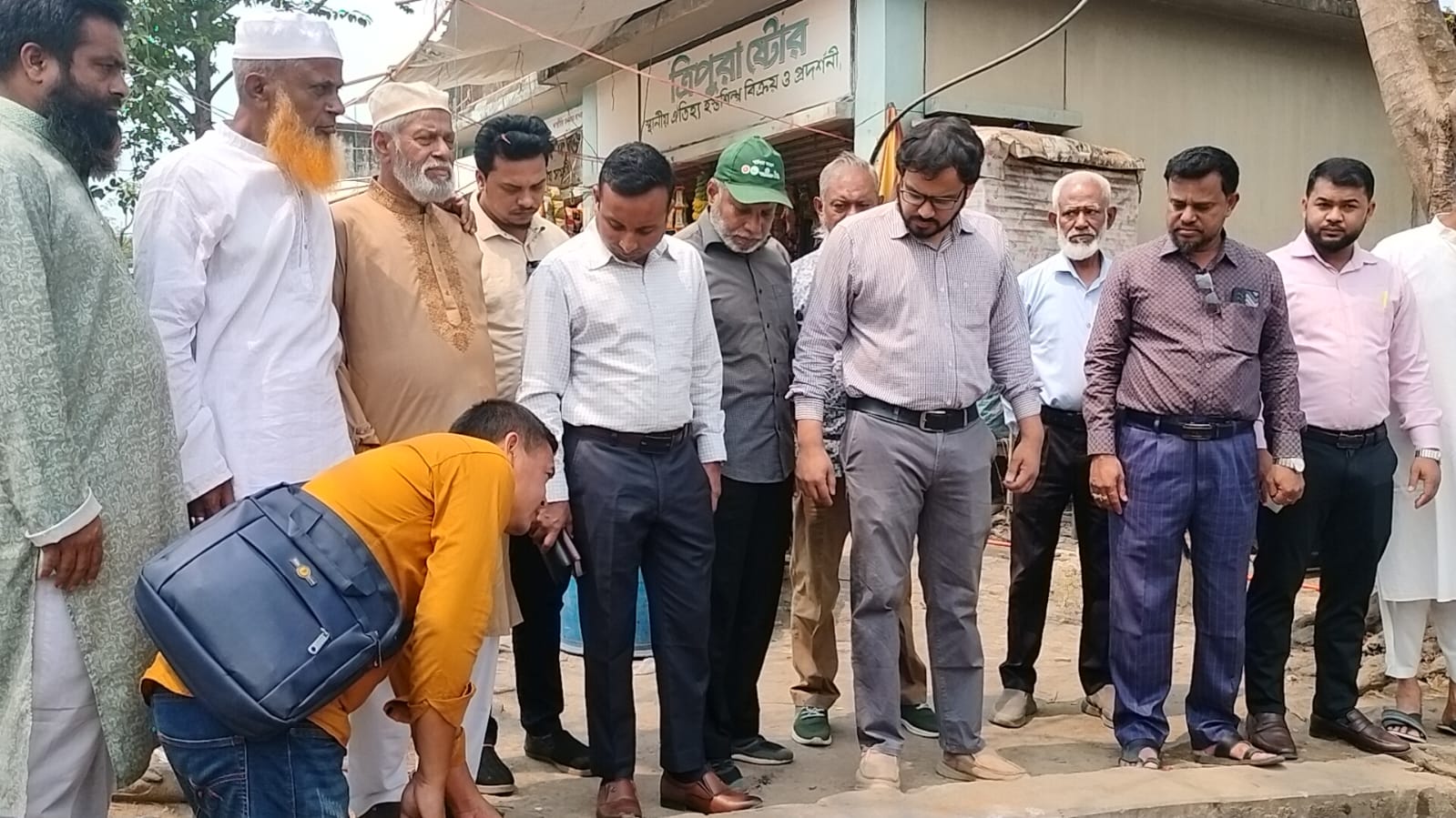 বান্দরবান জেলা মডেল মসজিদ ও ইসলামিক সাংস্কৃতিক কেন্দ্র নির্মাণ কাজের শুভ উদ্বোধন