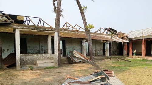 ঝড়ে শিক্ষা প্রতিষ্ঠান 'লন্ডভন্ড' শিক্ষা কার্যক্রম ব্যাহত হওয়ার আশংকা