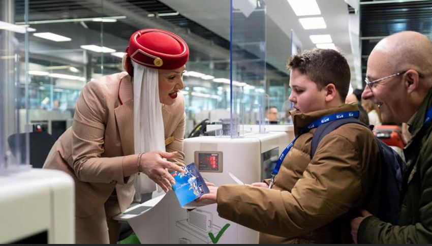 রোম বিমানবন্দরে এমিরেটসের অটিজম ‘ট্রাভেল রিহার্সাল’