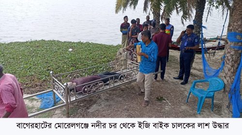 মোরেলগঞ্জে নিখোঁজ যুবকের লাশ উদ্ধার