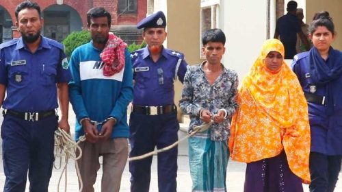 পাবনায় অটোরিকশাচালক ফজলু হত্যার রহস্য উদঘাটন, স্ত্রীসহ গ্রেপ্তার ৩