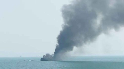 পারস্য উপসাগরে তেলবাহী ট্যাঙ্কারে ইরানের হামলা