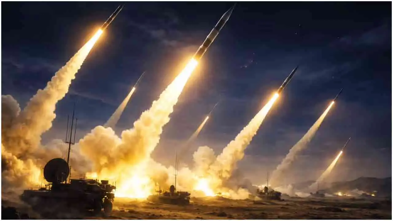 মধ্যরাতের পর ইসরায়েলে পাঁচ দফায় ক্ষেপণাস্ত্র হামলা ইরানের