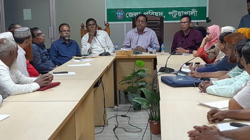 পটুয়াখালীতে কোন চাঁদাবাজ ও সন্ত্রাস থাকবে না