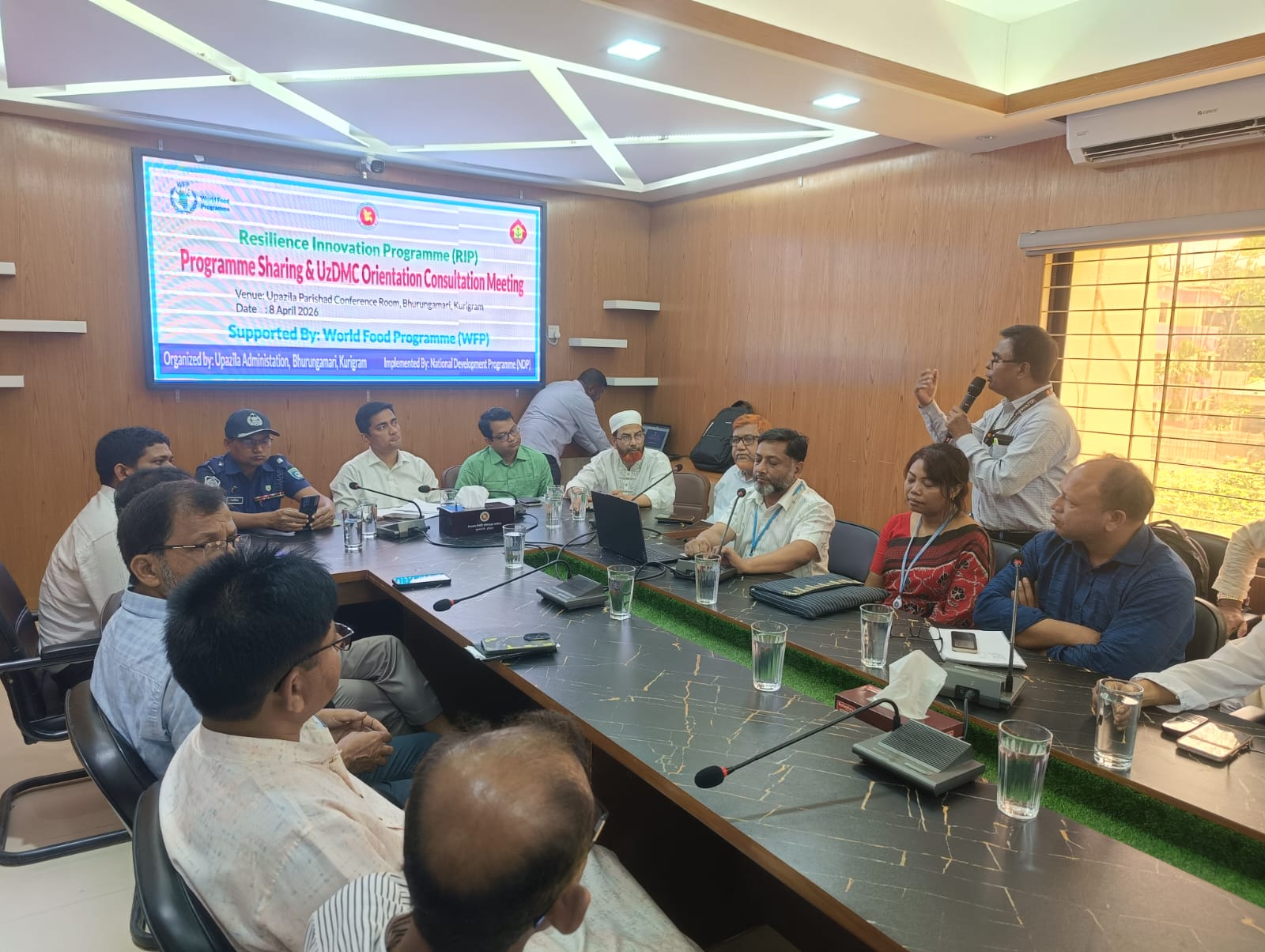 ভূরুঙ্গামারীতে রেজিলিয়েন্স ইনোভেশন প্রকল্পের অবহিতকরণ সভা