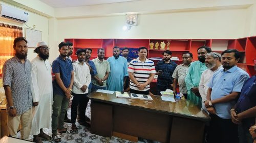 সিংড়ায় সাংবাদিকদের সাথে ওসির মতবিনিময়