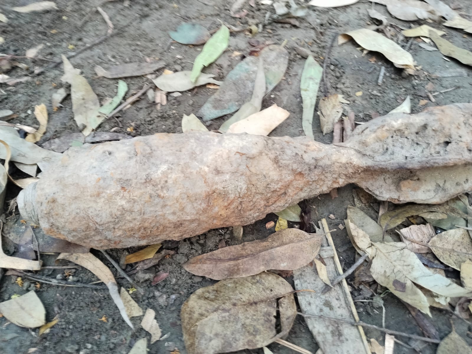 বকশীগঞ্জে পুকুরপাড়ে পাওয়া গেল মর্টারশেল সদৃশ বস্তু