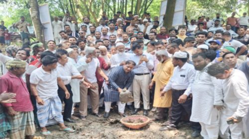মাদারীপুরের ২টি খাল খনন কাজের উদ্বোধন করলেন এমপি খোকন তালুকদার