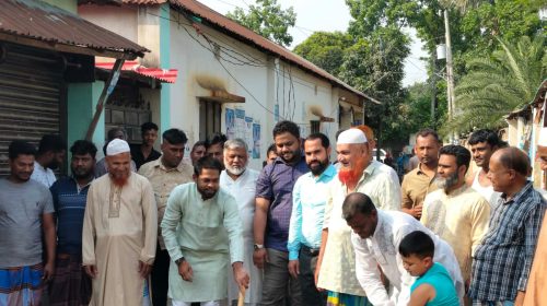 শ্রীপুরে পৃথক দুটি রাস্তার উন্নয়ন কাজের উদ্বোধন