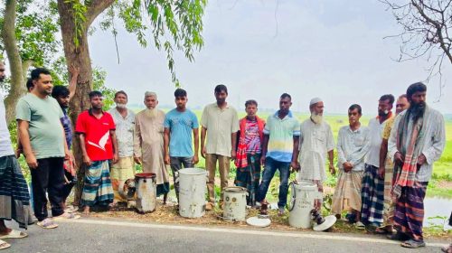 সিংড়ায় এক রাতেই পৃথক স্থানে ৭ টি ট্রান্সফরমার চুরি প্রায় ২শত বিঘা জমির ফসল নষ্টের শঙ্কা