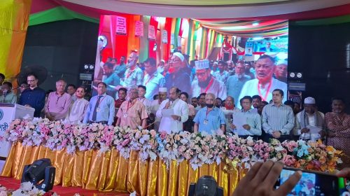 দোহাজারী নাগরিক কমিটির অভিষেক অনুষ্ঠানে জসীম উদ্দীন আহমেদ এমপিকে সংবর্ধনা