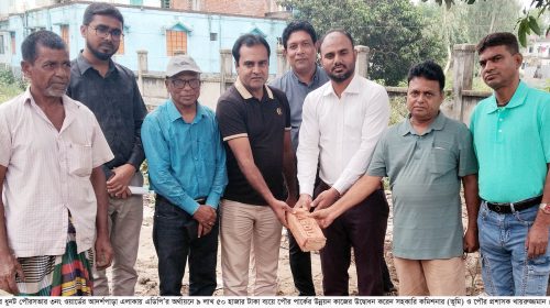 ধুনটে পৌর পার্কের উন্নয়ন কাজের উদ্বোধন