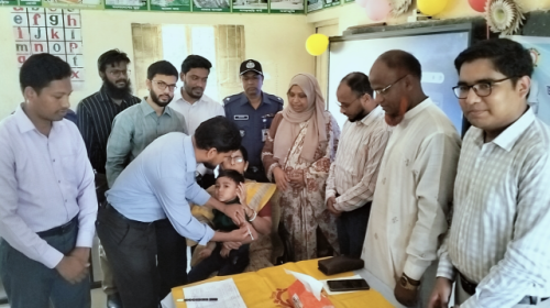 বাঁশখালীতে হাম-রুবেলা টিকাদান ক্যাম্পেইন উদ্বোধন: টিকা পাবে ৬৯ হাজারের বেশি শিশু