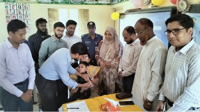 বাঁশখালীতে হাম-রুবেলা টিকাদান ক্যাম্পেইন উদ্বোধন: টিকা পাবে ৬৯ হাজারের বেশি শিশু