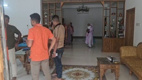 আশুলিয়ায় এক ব্যবসায়ীর বাড়ীতে ডাকাতি