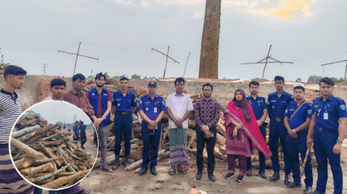 বাঁশখালীতে অবৈধ ইটভাটায় অভিযান, ২ লাখ টাকা জরিমানা