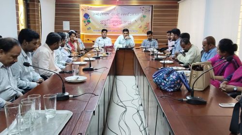 ফুলবাড়ীতে পহেলা বৈশাখ উদযাপনের প্রস্তুতি সভা অনুষ্ঠিত