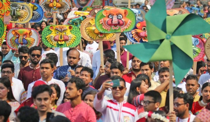 বৈশাখী শোভাযাত্রায় মুখে মুখোশ নিষিদ্ধ