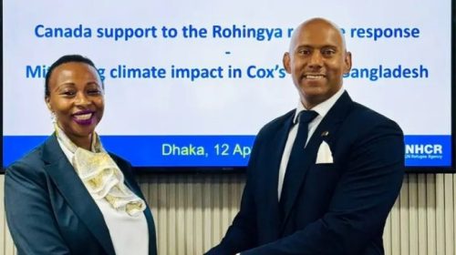রোহিঙ্গা শরণার্থীদের ১ কোটি ডলার অনুদান দিচ্ছে কানাডা