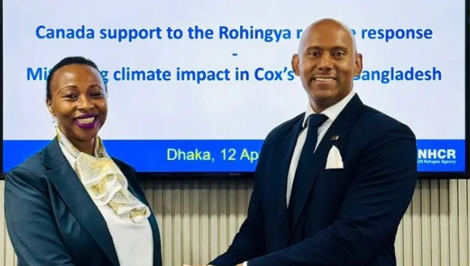 রোহিঙ্গা শরণার্থীদের ১ কোটি ডলার অনুদান দিচ্ছে কানাডা
