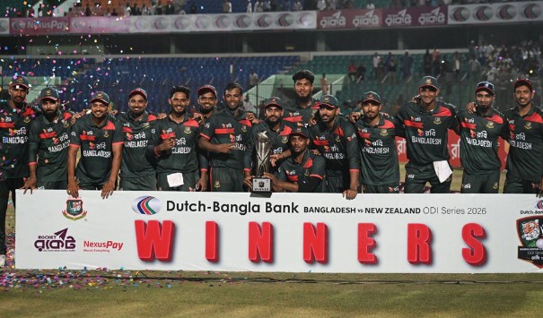 নিউজিল্যান্ডের বিপক্ষে সিরিজ জিতল টাইগাররা